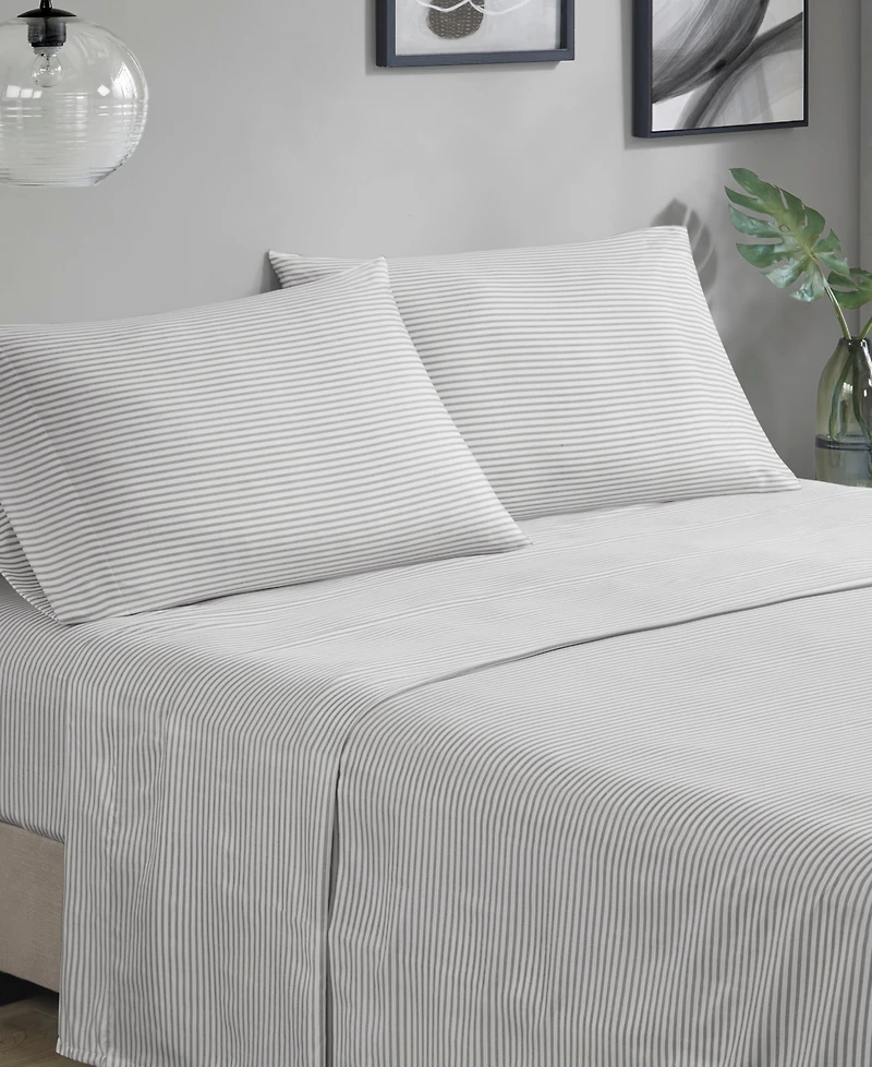 Madison Park Essentials Jaxon Wide Stripe 5-Pc. Comforter Set, Twin