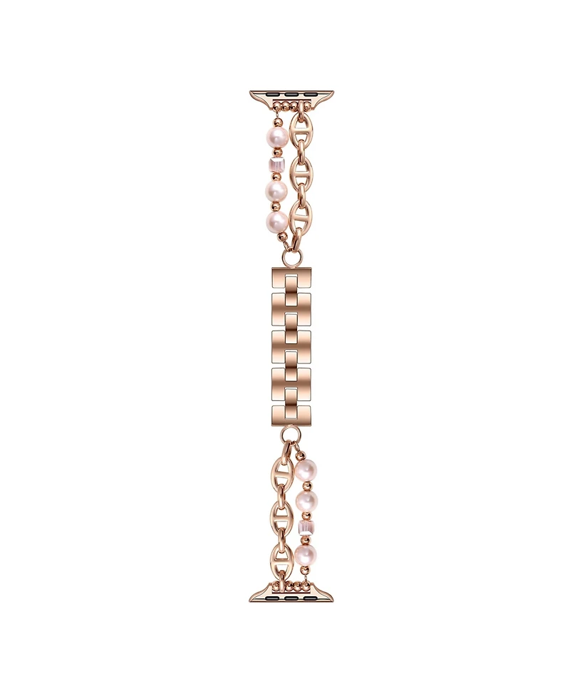 Posh Tech Luna Faux Pearl Band for Apple Watch 44,45,46,49mm