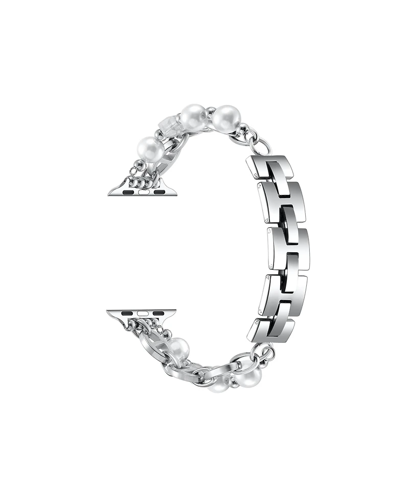Posh Tech Luna Faux Pearl Band for Apple Watch 40,41,42mm