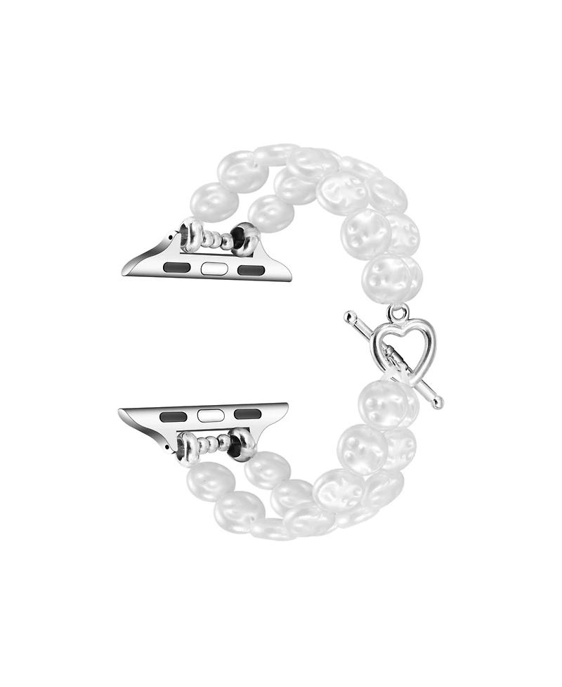 Posh Tech Eloise Faux Pearl Band for Apple Watch 40,41,42mm