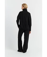 Chinti & Parker Women's Pure Cashmere Roll Neck Sweater