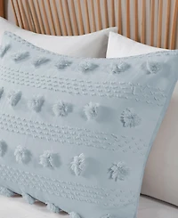 Intelligent Design Lucy Clip Jacquard 3-Piece Comforter Set, King/California King