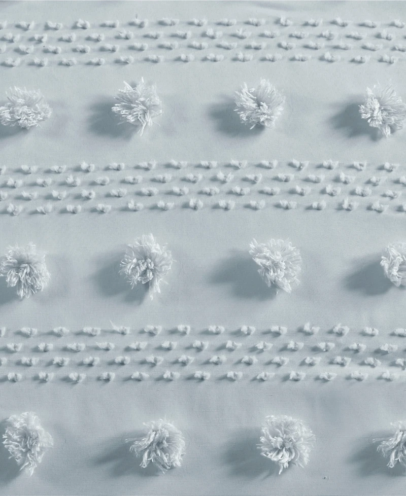 Intelligent Design Lucy Clip Jacquard 3-Piece Comforter Set