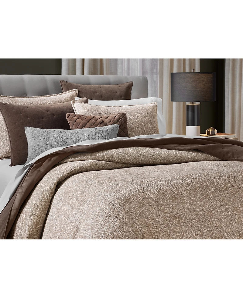 Hotel Collection Woodgrain 3-Pc. Duvet Cover Set, King, Exclusively at Macy's