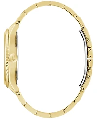 Bulova Men's Gold-Tone Stainless Steel Bracelet Watch 42mm