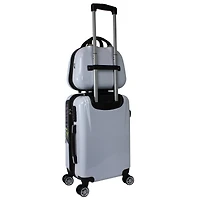 World Traveler Butterfly 13-Inch Cosmetic Beauty Case Shoulder Tote