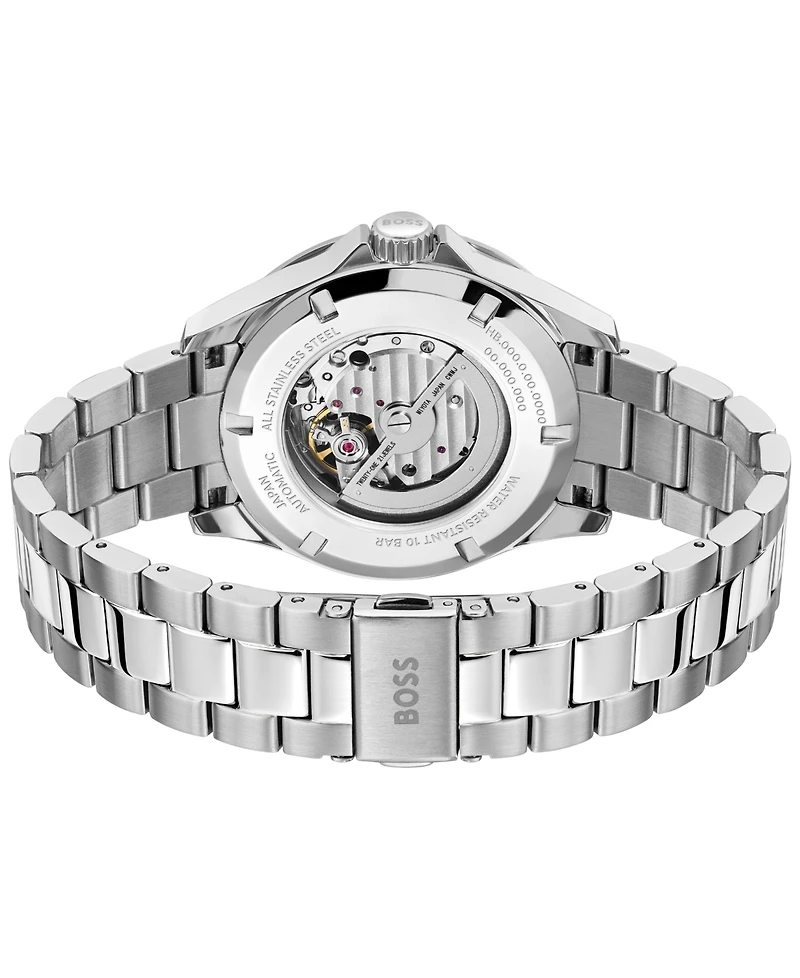 Hugo Boss Men's Troper Automatic Mech-Automatic Stainless Steel Watch 43mm