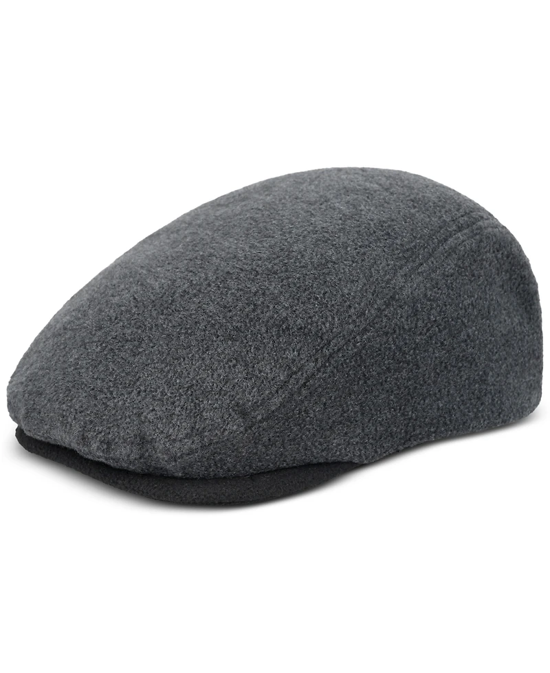 Levi's Men's Fleece Flat Top Ivy Hat & Glove Set