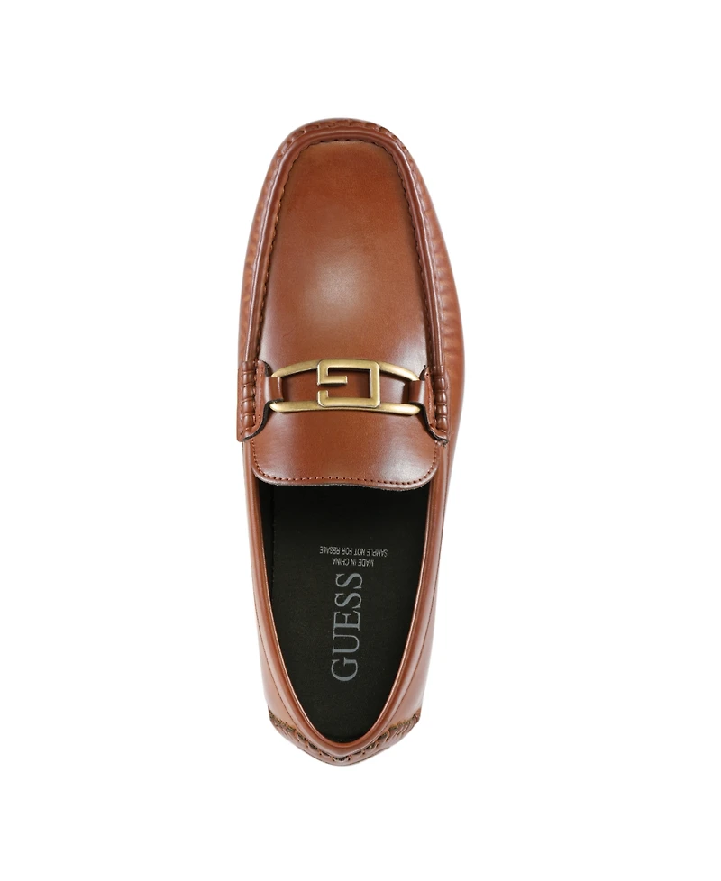 Guess Men's Amar Ornamented Moc Toe Driving Loafers