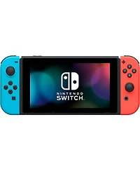 Nintendo Switch Neon Bundle With Accessories and Mario Kart 8 Deluxe Game