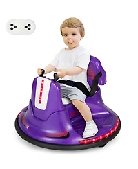 6V Bumper Car for Kids Toddlers Electric Ride On Vehicle