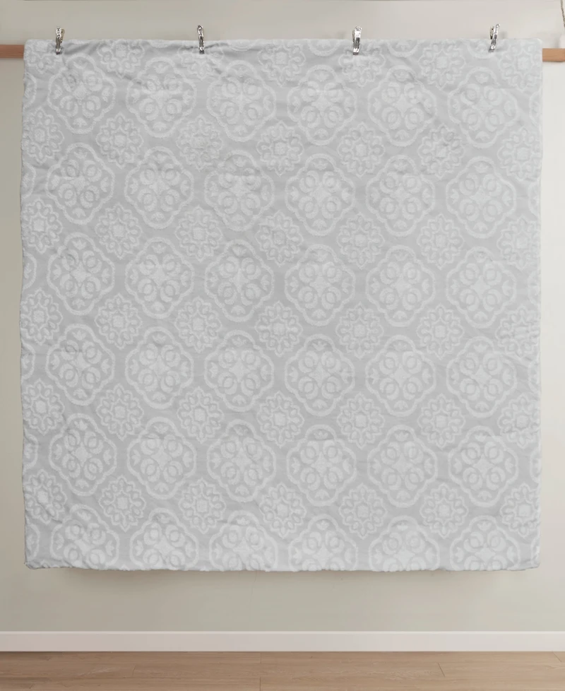 Madison Park Everly Woven Medallion 3-Pc. Duvet Cover Set, King/California King