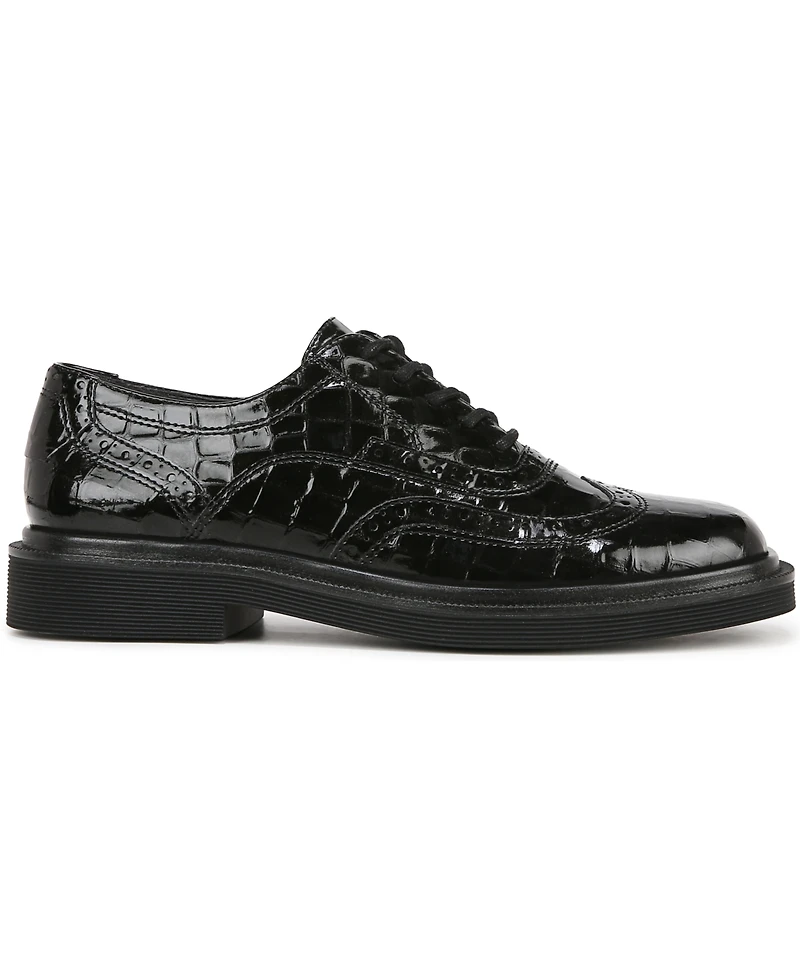 Franco Sarto Women's Audrey Square Toe Lace Up Oxfords