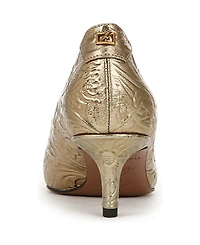 Franco Sarto Women's Kalsa Kitten Heel Pointed Toe Dress Pumps