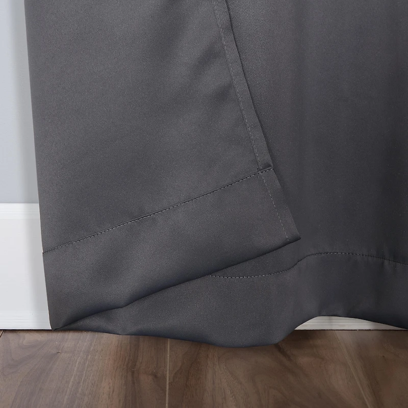 Preston Energy Saving Blackout Rod Pocket Curtain Panel