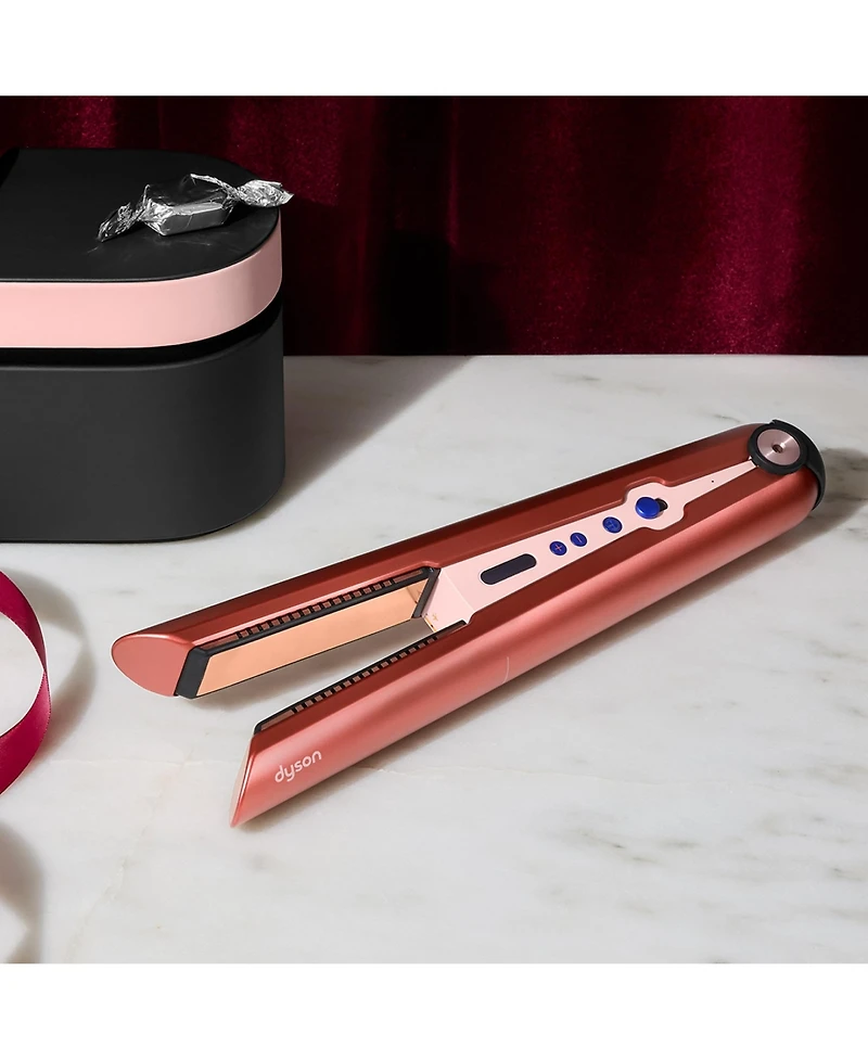 Special Edition Dyson Corrale Hair Straightener | Strawberry Bronze/Blush Pink