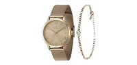 Invicta Women's 47275 Wildflower Quartz 3 Hand Gold Dial Watch