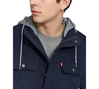 Levi's Men's Hooded Corduroy Zip Jacket