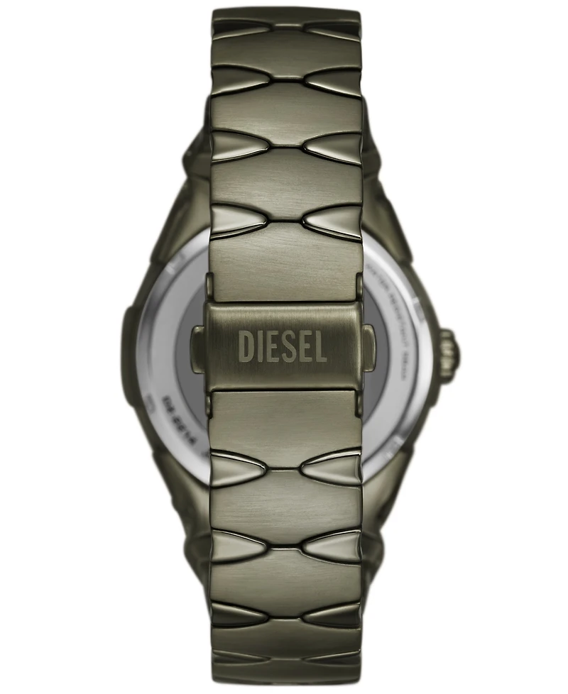 Diesel Men's D-Sruptor Quartz Three-Hand Green Stainless Steel 42mm