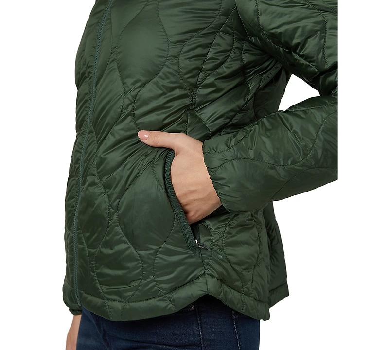 32 Degrees Women's Onion Quilted Stand-Collar Down Jacket