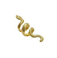 Sohi Women's Snake Cocktail Ring