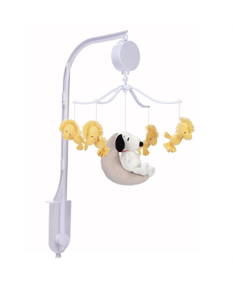 Bedtime Originals Snoopy Love Musical Baby Crib Mobile Soother Toy