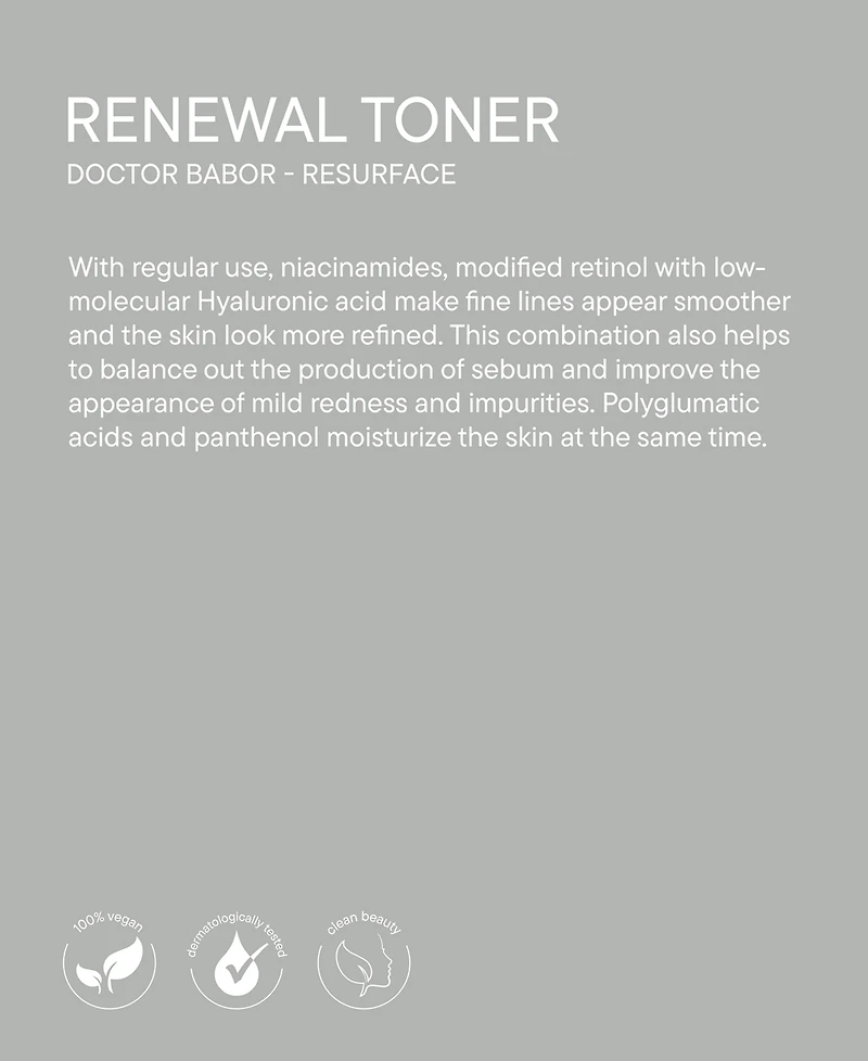 Babor Renewal Toner, 6.76 oz.
