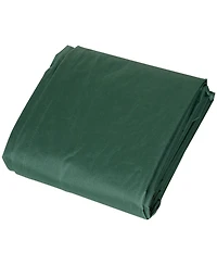 Dark Green Heavy Duty Outdoor Sectional Sofa Cover (97" x 65" x 26")