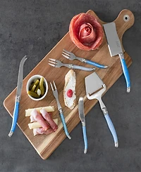 French Home Laguiole 13 Piece Charcuterie Set with Wood Serving Board