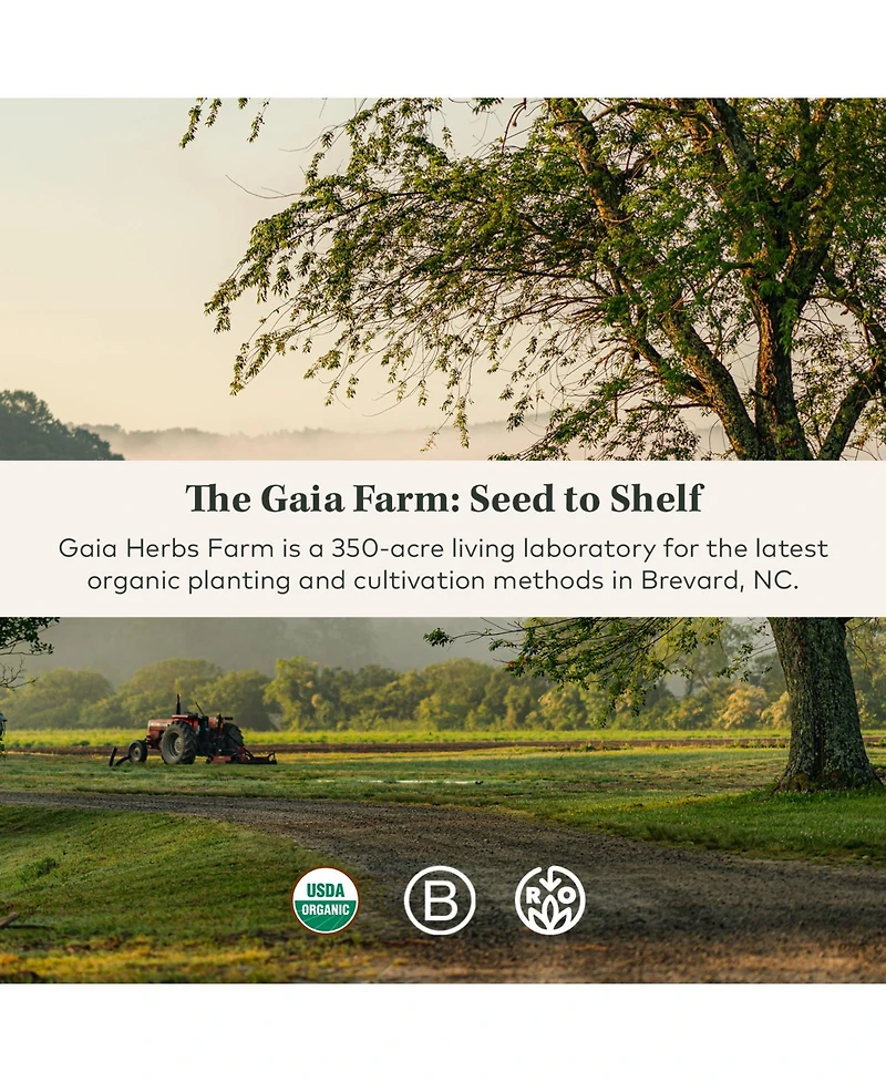 Gaia Herbs Kava Root - Helps Sustain a Sense of Natural Calm and Relaxation During Times of Stress - Made With Noble Kava Cultivars