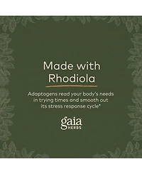 Gaia Herbs Adrenal Health Daily Support - With Ashwagandha, Holy Basil & Schisandra