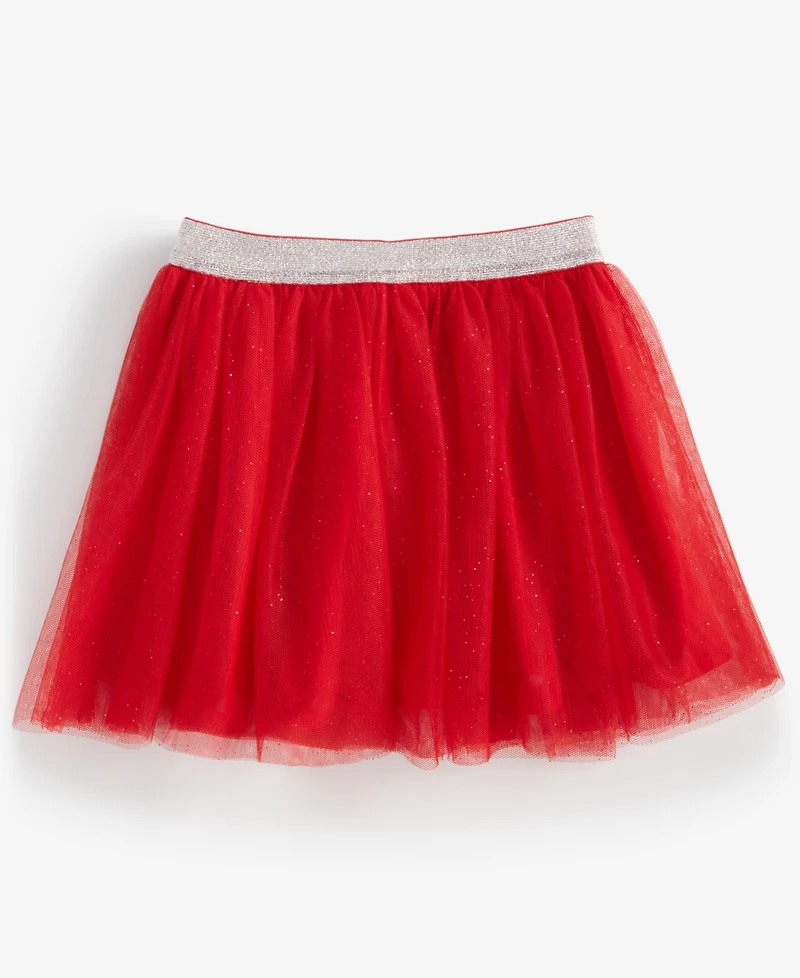 Epic Threads Toddler Girls Glitter Tulle Tutu Skirt, Created for Macy's
