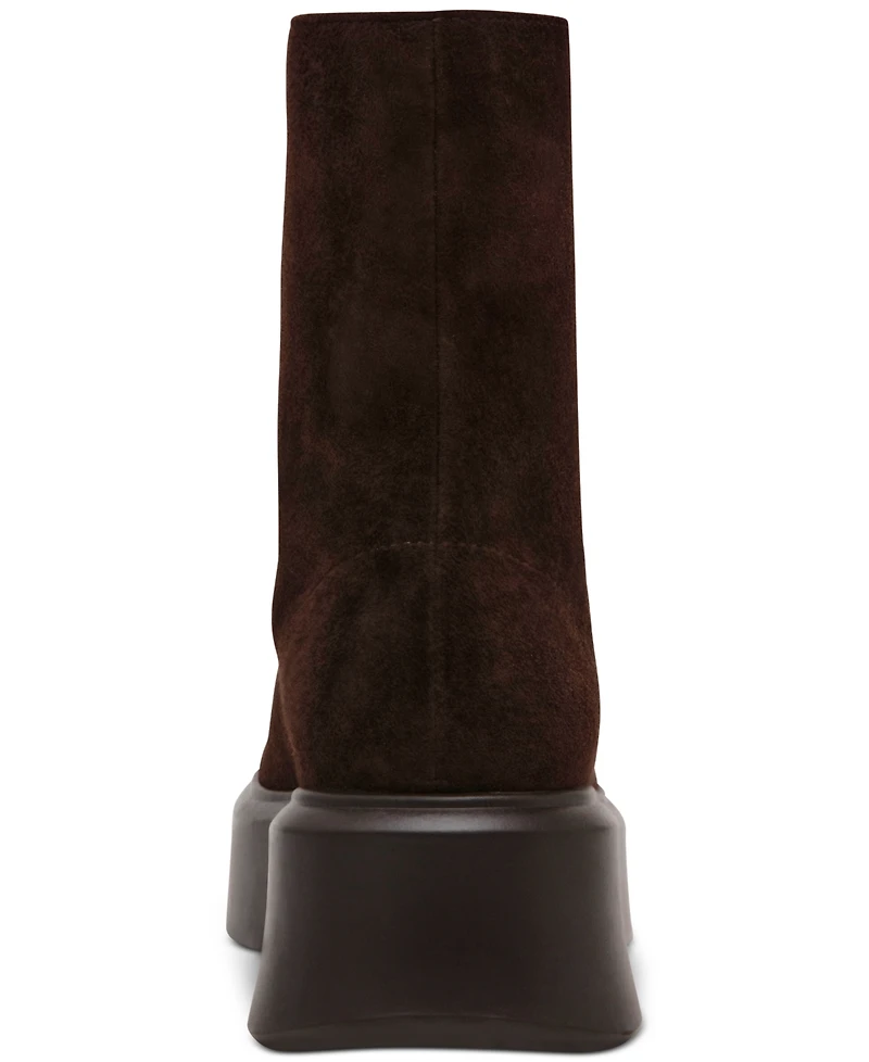 Steve Madden Women's Jones Zipper Combat Booties