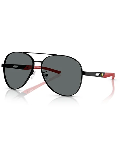 Scuderia Ferrari Unisex Polarized Sunglasses, FZ5002D