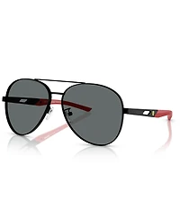 Scuderia Ferrari Unisex Polarized Sunglasses, FZ5002D