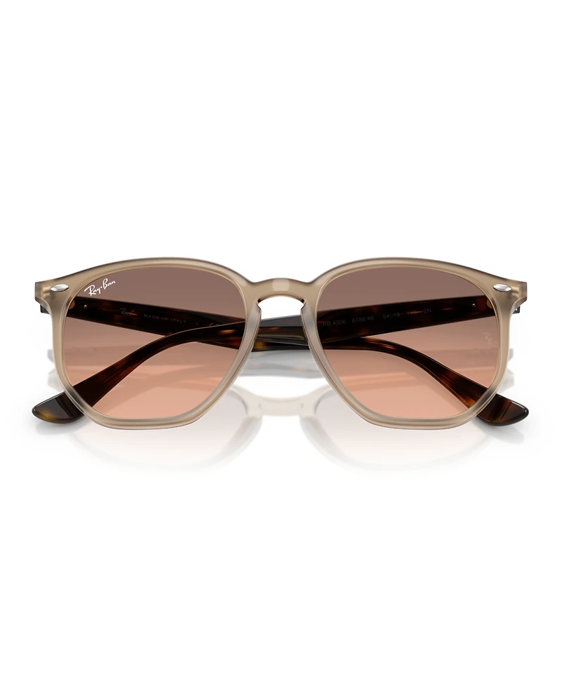Ray-Ban Unisex Oval Sunglasses, RB4306
