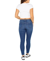 Celebrity Pink Juniors' Mid Rise Skinny Ankle Jeans