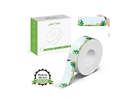 Nelko Genuine P21 Plant 2.0 Label Maker Tape, Adapted Label Print Paper, 14x40mm (0.55"x1.57"), Standard Laminated Labeling Replacement, Multipurpose