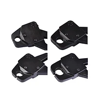 Yescom 1/2" 3/4" Pex Crimper Copper Ring Crimping Tool Kit with Go/no Go Gauge 2 Pack