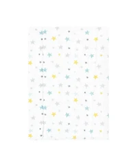 Hudson Baby Boys Soft 4Pk Cotton-Poly Flannel Burp Cloths