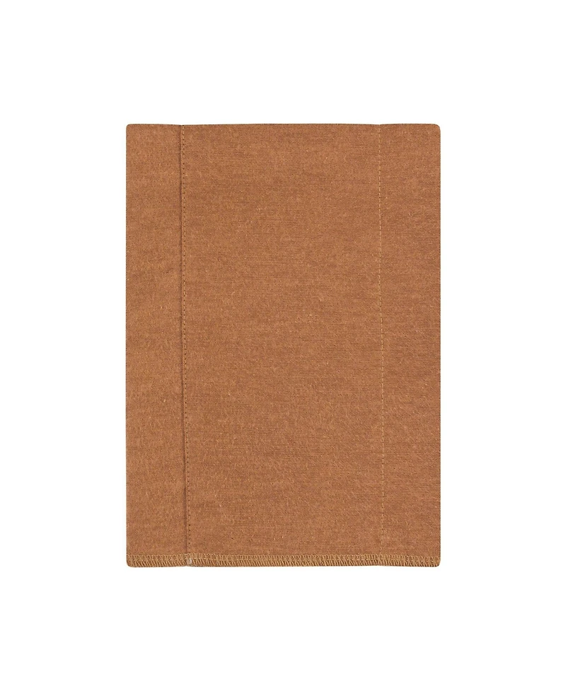 Hudson Baby Unisex Gentle 4-Pack Cotton-Poly Flannel Burp Cloths