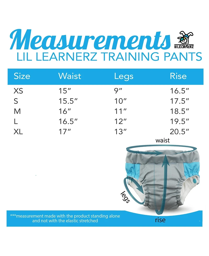 Kanga Care Toddler Lil Learnerz 2.0 Reusable Toilet Training & Swim Pants