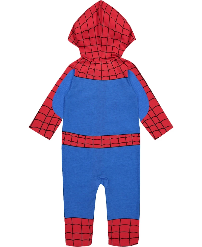 Avengers Baby Boys Spider-Verse Spider-Man Venom Iron Man Zip Up Cosplay Coverall