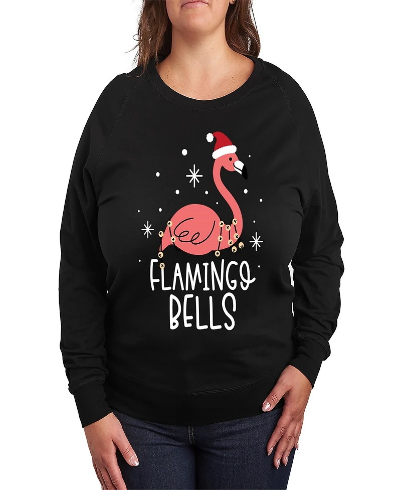 Hybrid Apparel Plus Flamingo Bells Graphic Pullover T-shirt