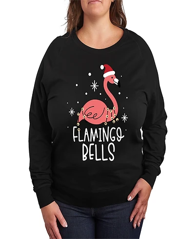 Hybrid Apparel Plus Flamingo Bells Graphic Pullover T-shirt