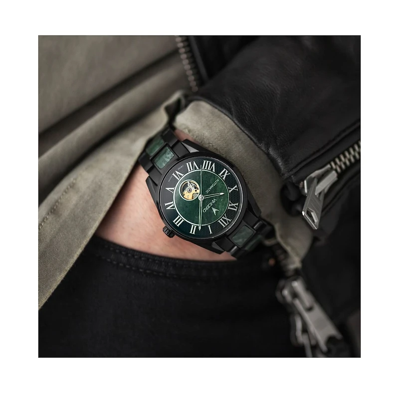 Vincero Mens Marble Automatic Watch with Italian Marble Inlay