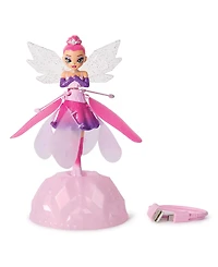 Hatchimals Crystal Flyers, Magical Flying Toy Doll with Crystal Wings
