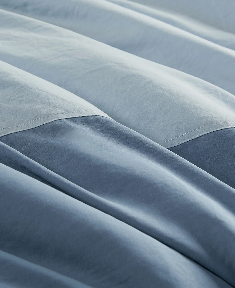510 Design Miro Soft Washed Color Block 3-Pc. Comforter Set, Full/Queen