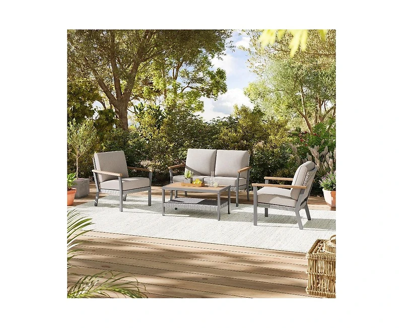 Slickblue Modern 2-Seat Loveseat Sofa – Stylish & Comfortable Upholstery