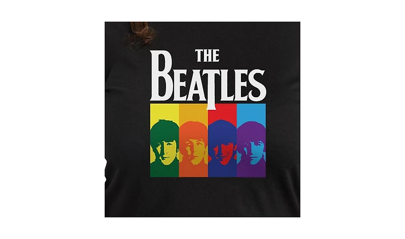 Hybrid Apparel Trendy Plus the Beatles Logo Graphic T-shirt